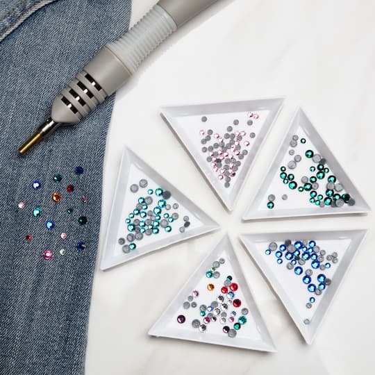 6 Packs: 60 ct. (360 total) SS12 Hotfix Austrian Crystals by Bead Landing